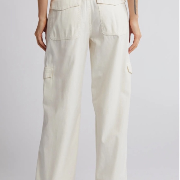 Madewell Griff Superwide Leg Cargo Pants,  Vintage Canvas SZ 33 NWT - Picture 2 of 7
